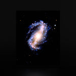 Barred Spiral Galaxy Poster - 20x16"