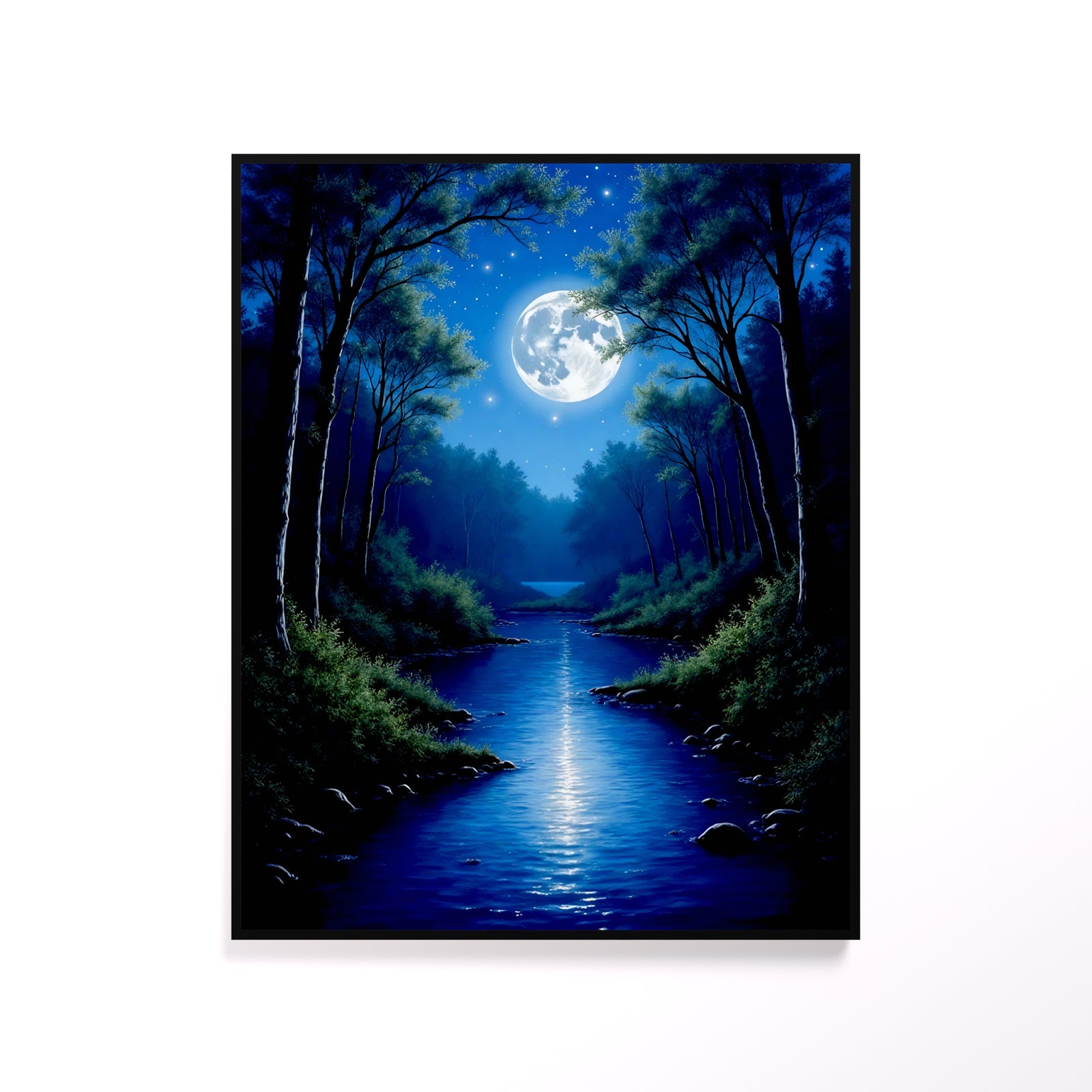 Moonlight Creek Poster - 20x16"
