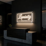Custom Edge-Lit LED Acrylic Sign for Businesses