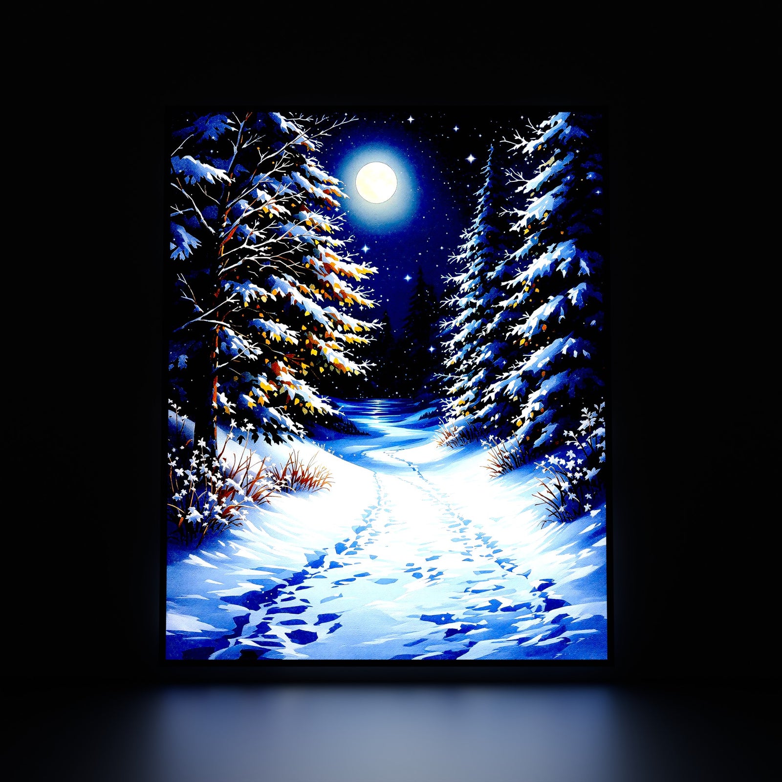 Snow Forest Poster - 20x16"