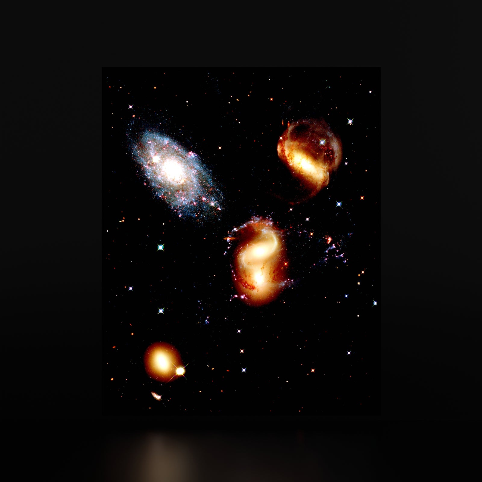 Stephan's Quintet Poster - 20x16"