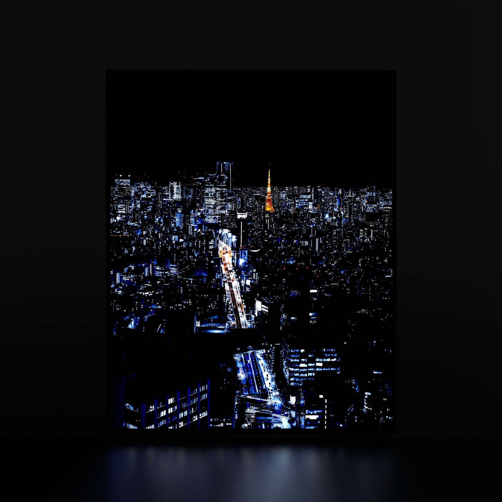 Tokyo Skyline Poster - 20x16"
