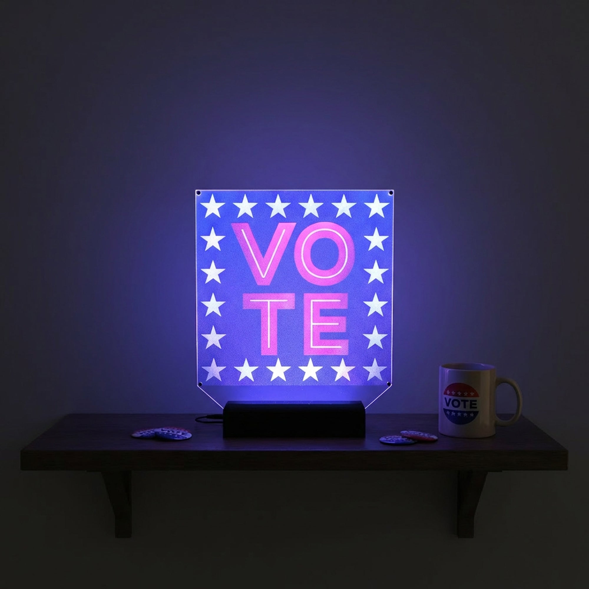 Multi Colored Vote Lamp