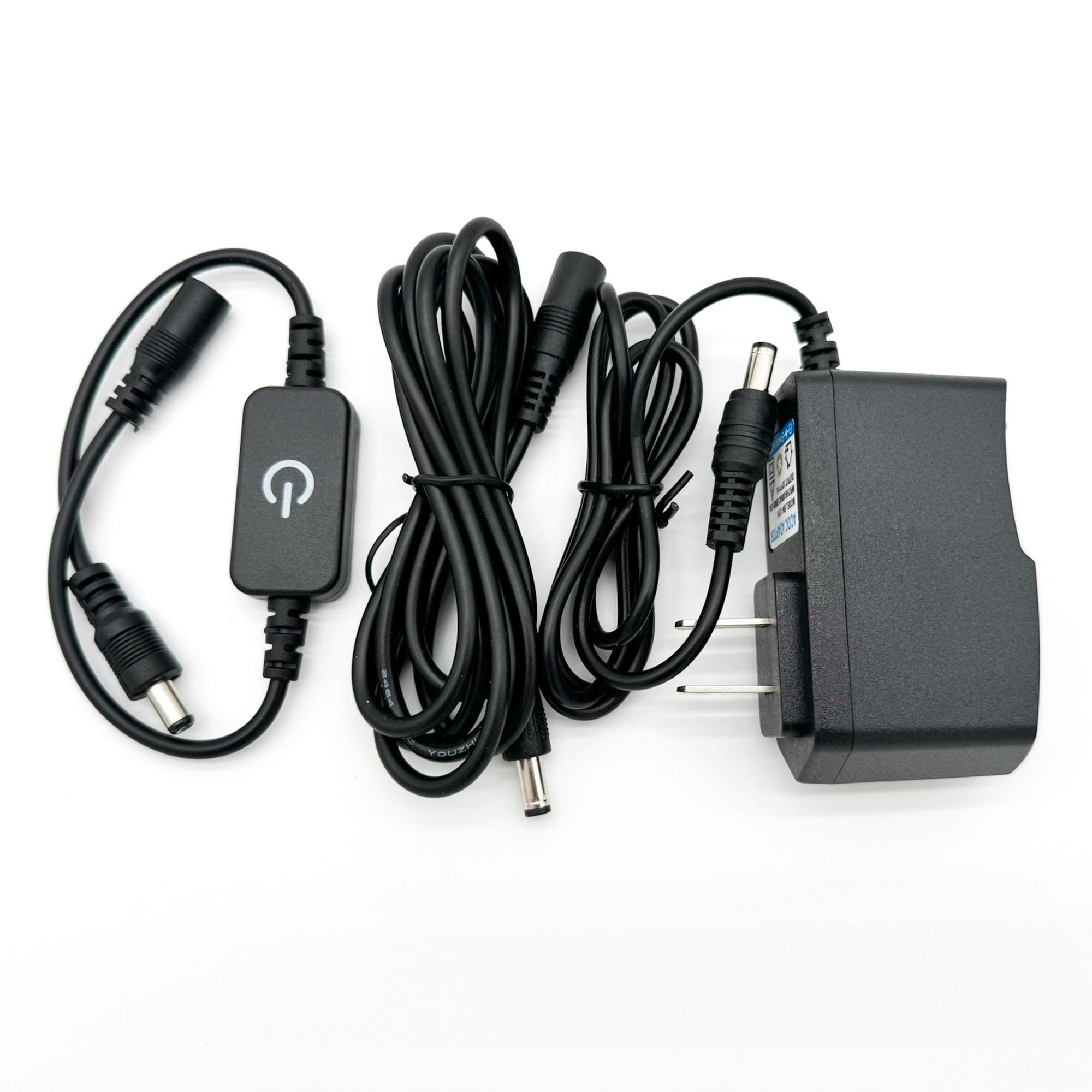 Luminous wall art accessories DC adapter dimmer switch mounting hook LuminityCo